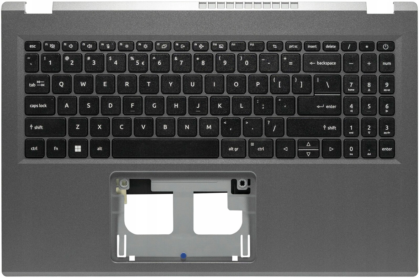 Horní Kryt Klávesnice A515-58P Šedý