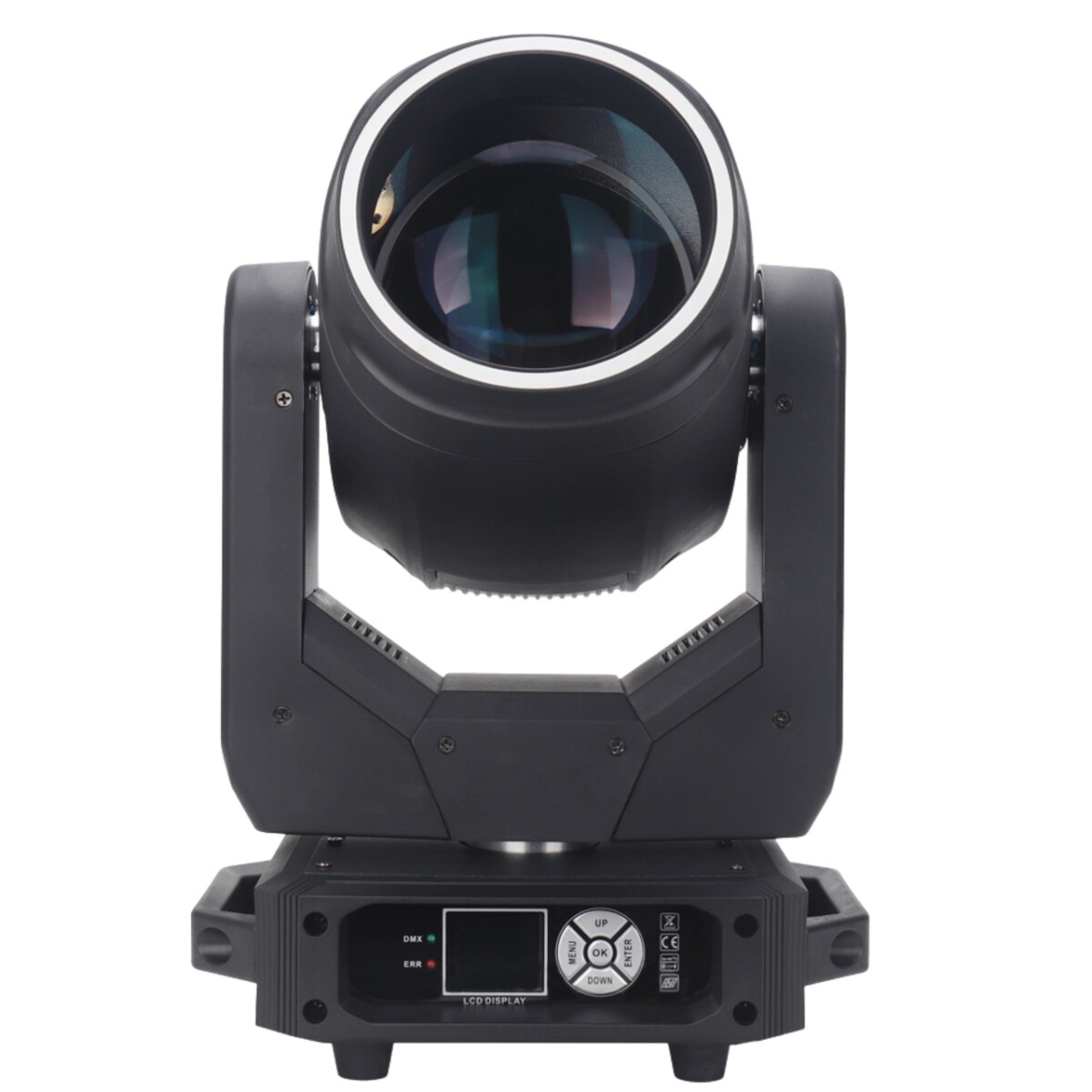 Pohyblivá Hlava Led Jevištní Osvětlení LIGHT4ME Focus 200W Beam Ring Led