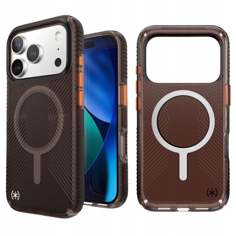 Pouzdro Pro Iphone 17 Pro Magsafe Pancerne Speck Originální Hnědé Pouzdro