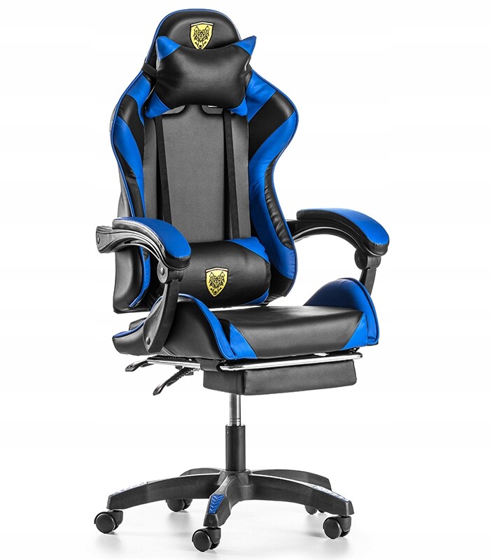 Herní Křeslo S Podnožkou, Podstavec Na Nohy, Kelímková Kancelářská Židle Pro Hráče