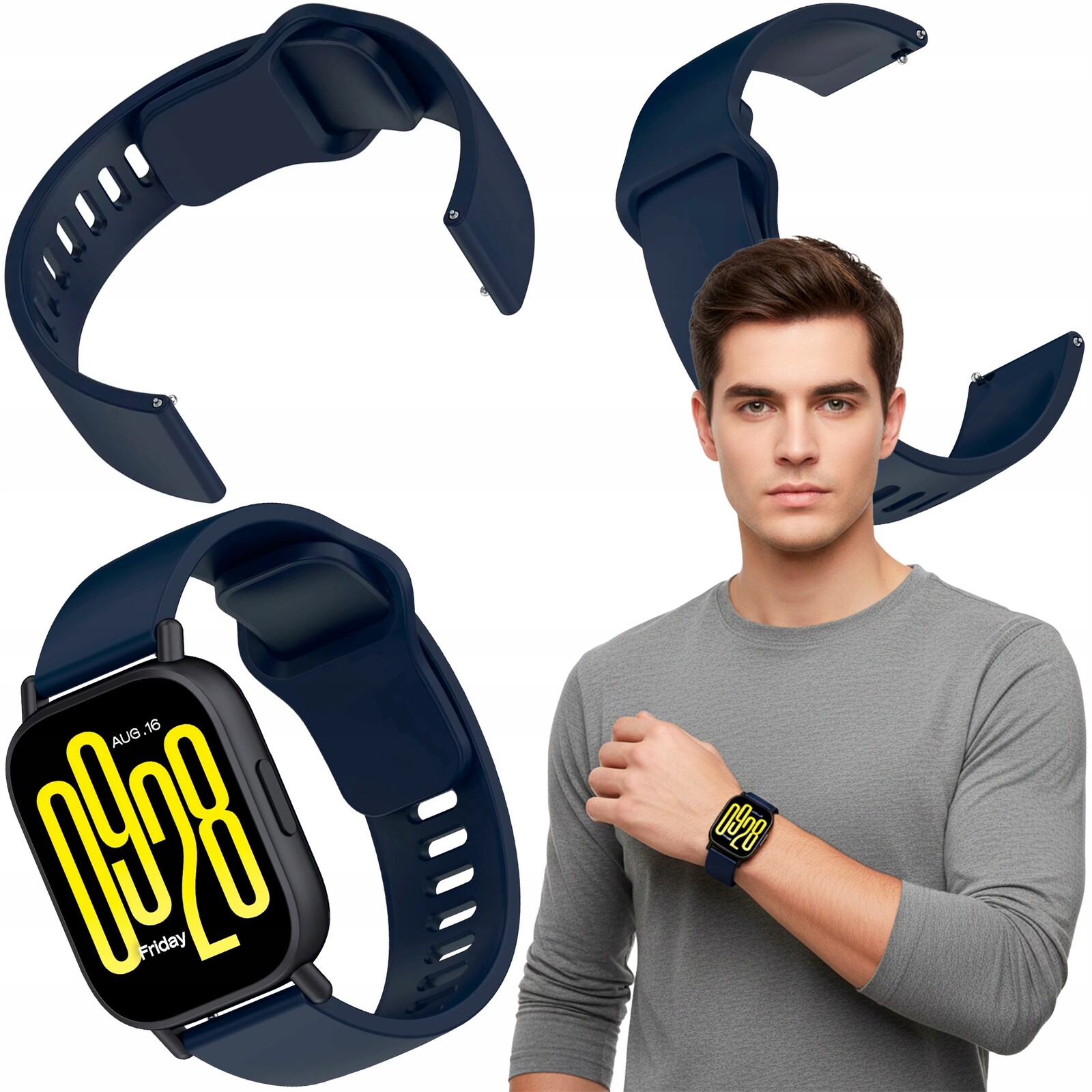 Řemínek pro Xiaomi Redmi Watch 5 Active Lite, řemínek pro hodinky 22 mm