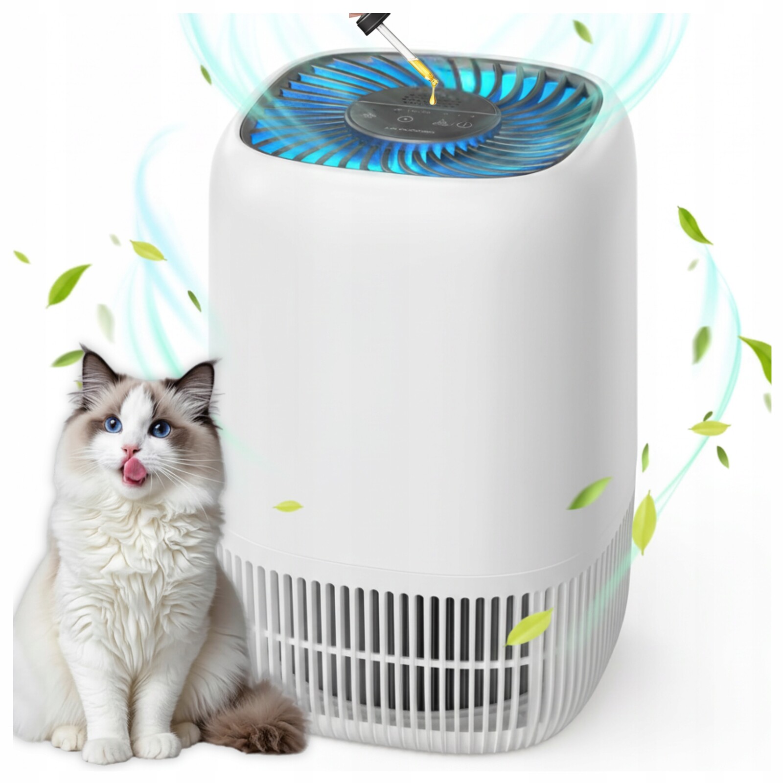 Čistička vzduchu s Hepa filtrem Malý Tichý do ložnice pro alergiky