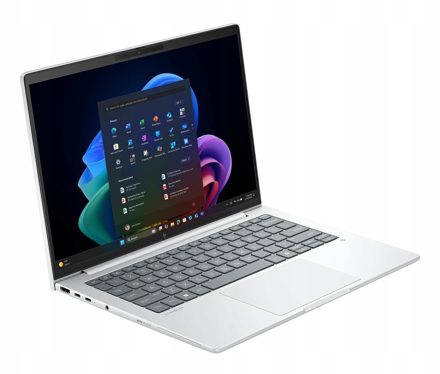 Notebook notebook Hp EliteBook 8 G1a 14 Ryzen Ai 7 Pro 16GB Ssd 512GB W11