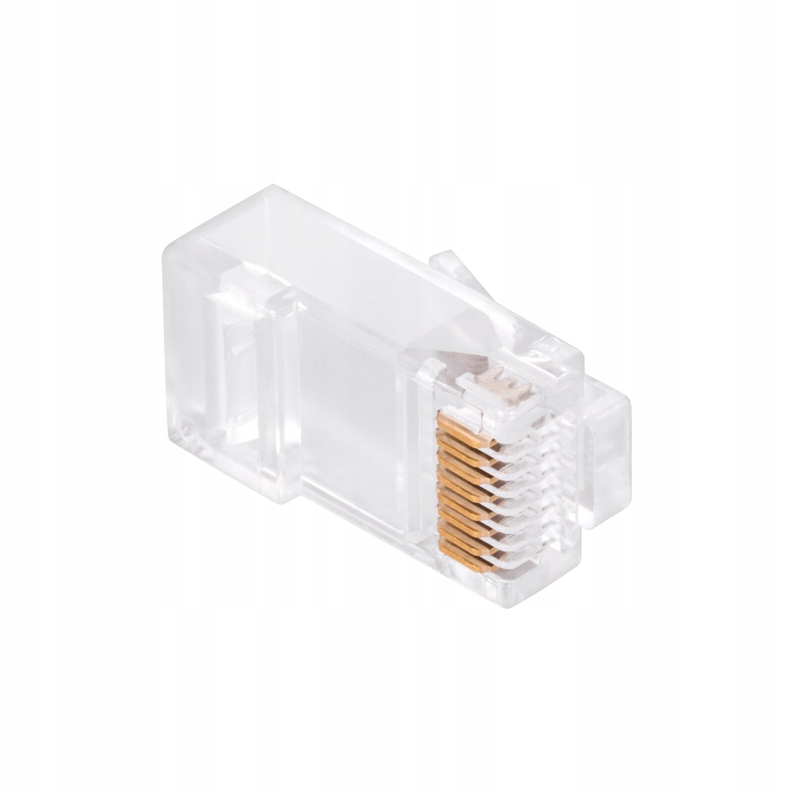 Telefonní konektor RJ45 8P8C Průchozí Cat.6E pro drát 50 Kusů TEL0072LP