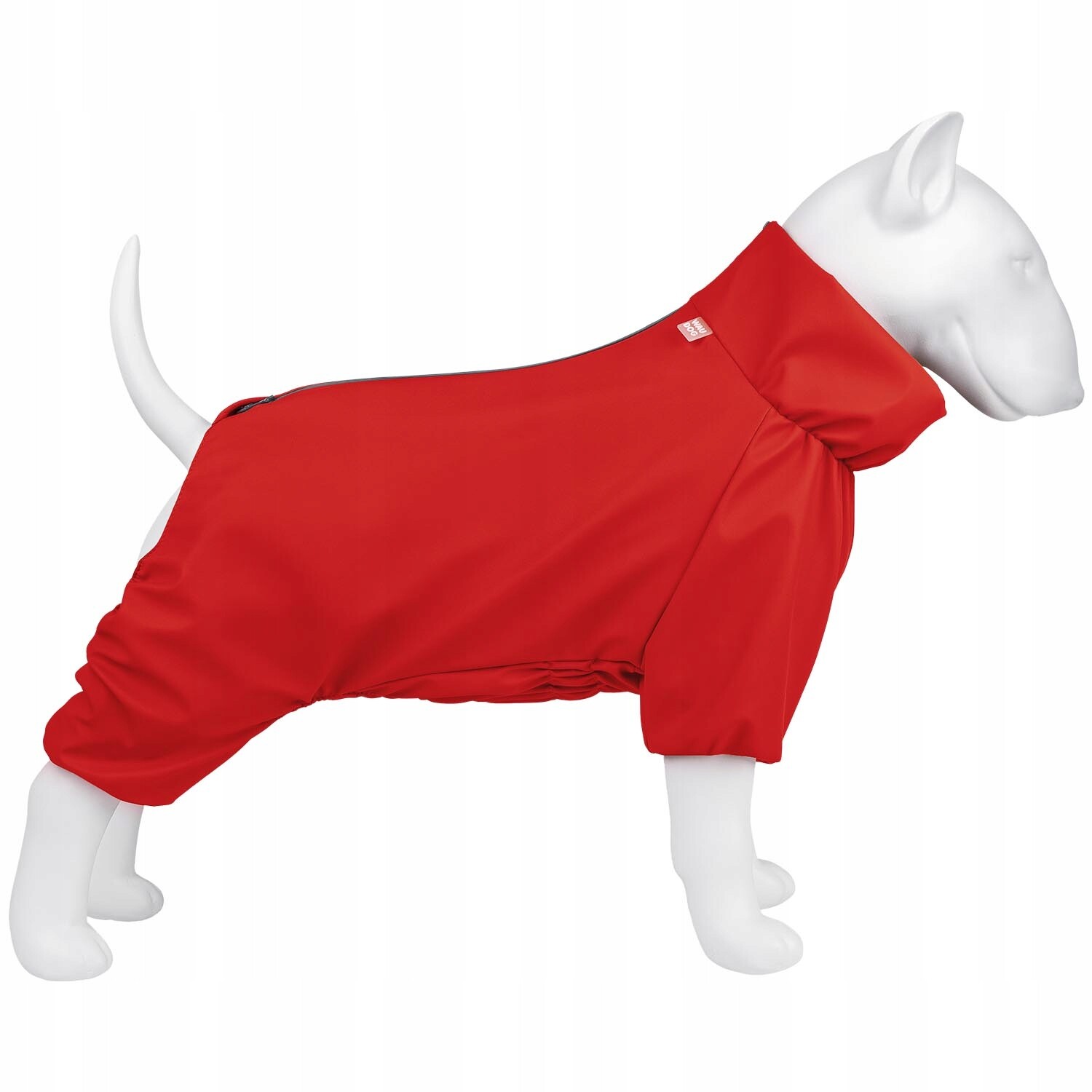 Pláštěnka pro psa, voděodolná, červená, vel. M/L (M47)