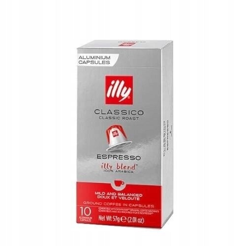 Nespresso kapsle illy Classico káva kapsle 100% Arabica 10 Ks