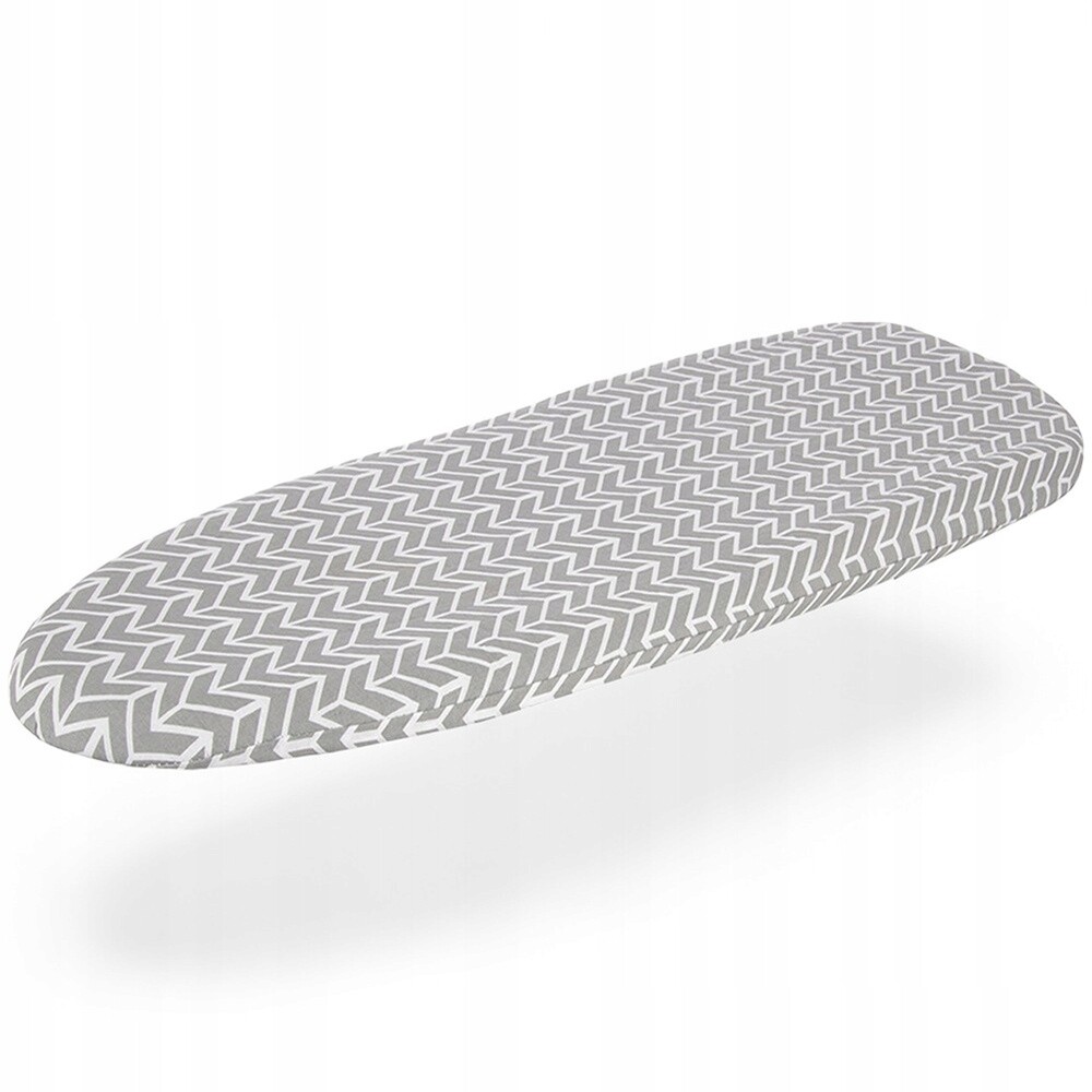 Povlak na žehlicí prkno bavlněný, šedý, 77 x 31 cm