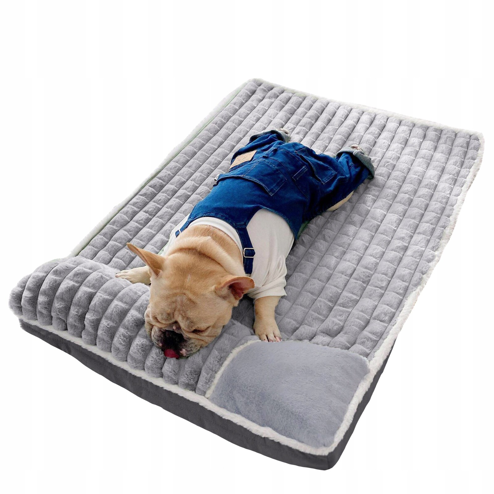 Plyšový Obdélníkový Pelíšek Kotec Pelíšek Pro Psa Kočku Polštář Pelíšek