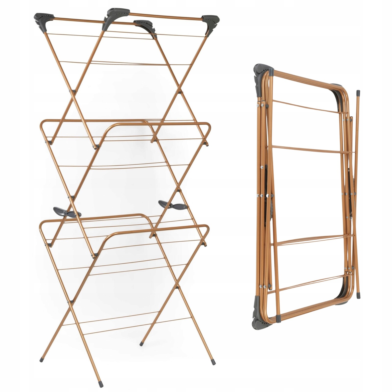 3ÚROVŇOVÁ Sušák Prádla Salter Přídavné Háčky Výška 38 CM