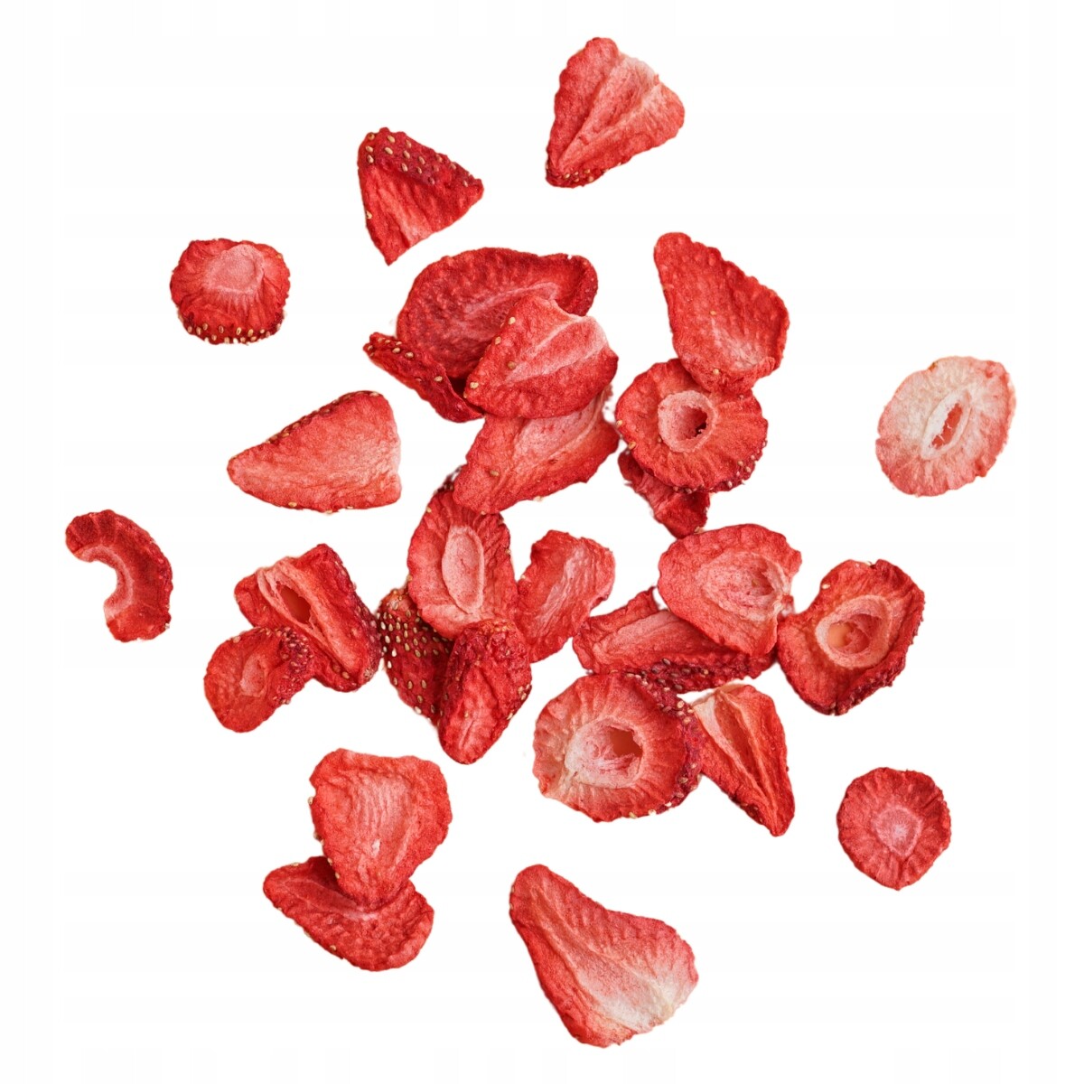 Lyofilizované Jahoda plátky 250g přírodní, vysoce kvalitní Tola