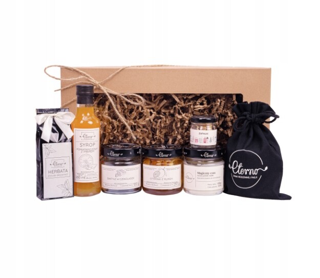 Dárková Sada Eterno Moment of Relaxation čaj svíčka s pomerančovým sirupem