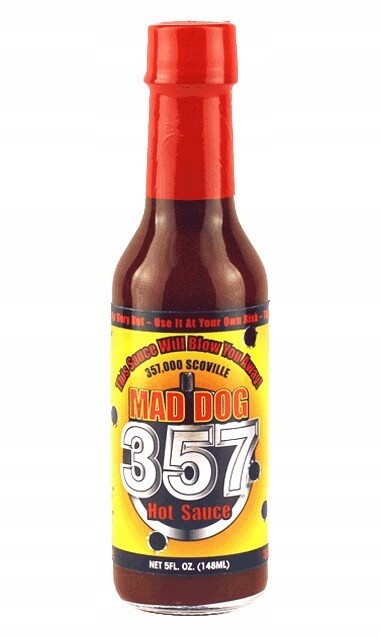 ostrá omáčka Mad Dog 357 Klasická z Usa 148 ml