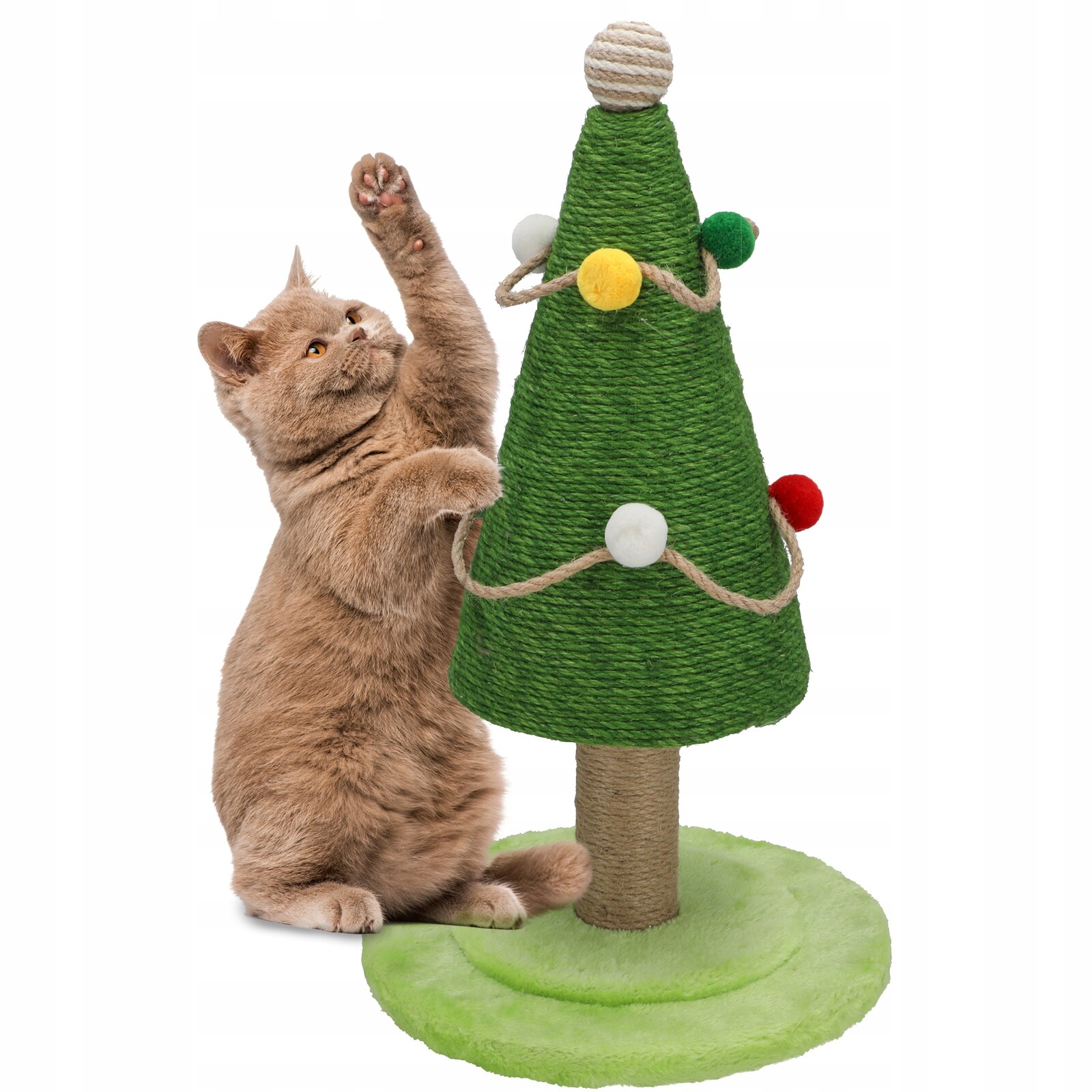 Vánoční Pro Kočky Škrabadlé Pro Kočky Stojací Hračka Hračka