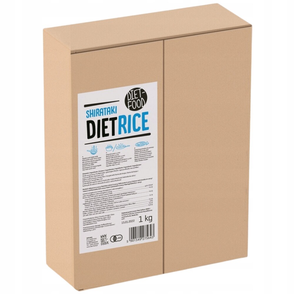 Shirataki rýže Konjac Diet-food 1 kg
