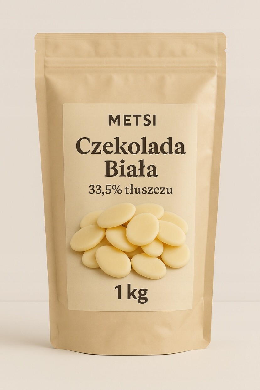 Metsi Bílá Čokoláda (33,5 % tuku) 1 kg Batavia