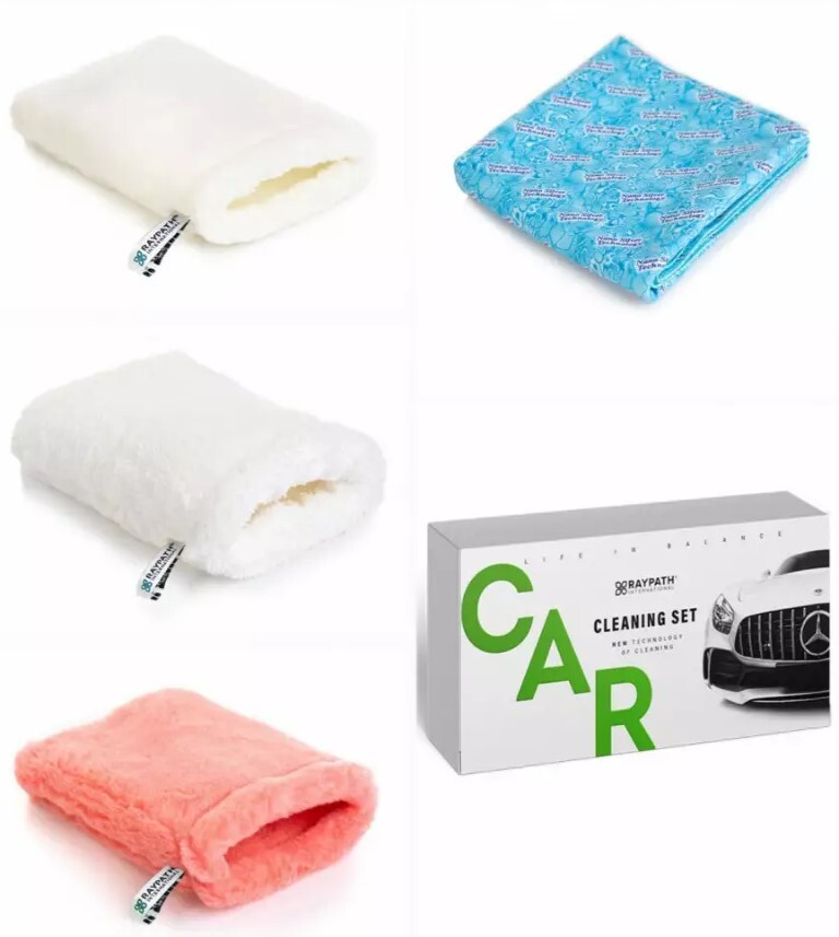 Sada na čištění a péči o auto Raypath