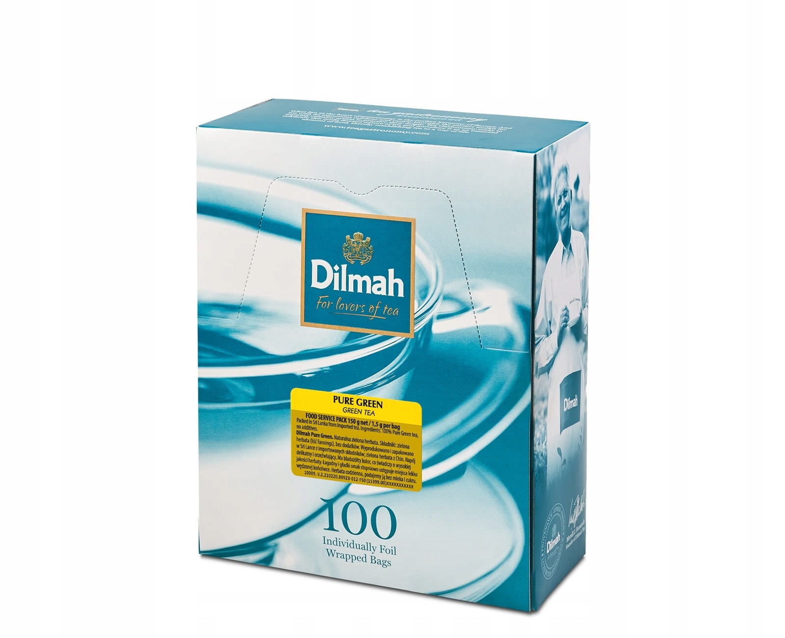 Zelený Čaj Dilmah v sáčcích 150 g