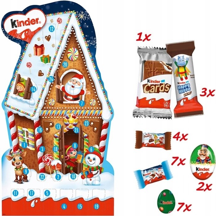 Kinder Mix Adventní kalendář 198 g