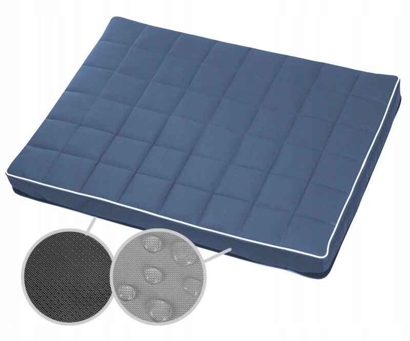 potah matrace psa a kočku Pelíšek modrobílá Premium