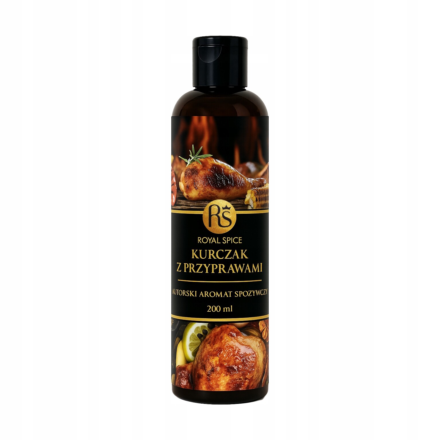 Autorské potravinářské aroma „Kuře s kořením“ 0,2 l