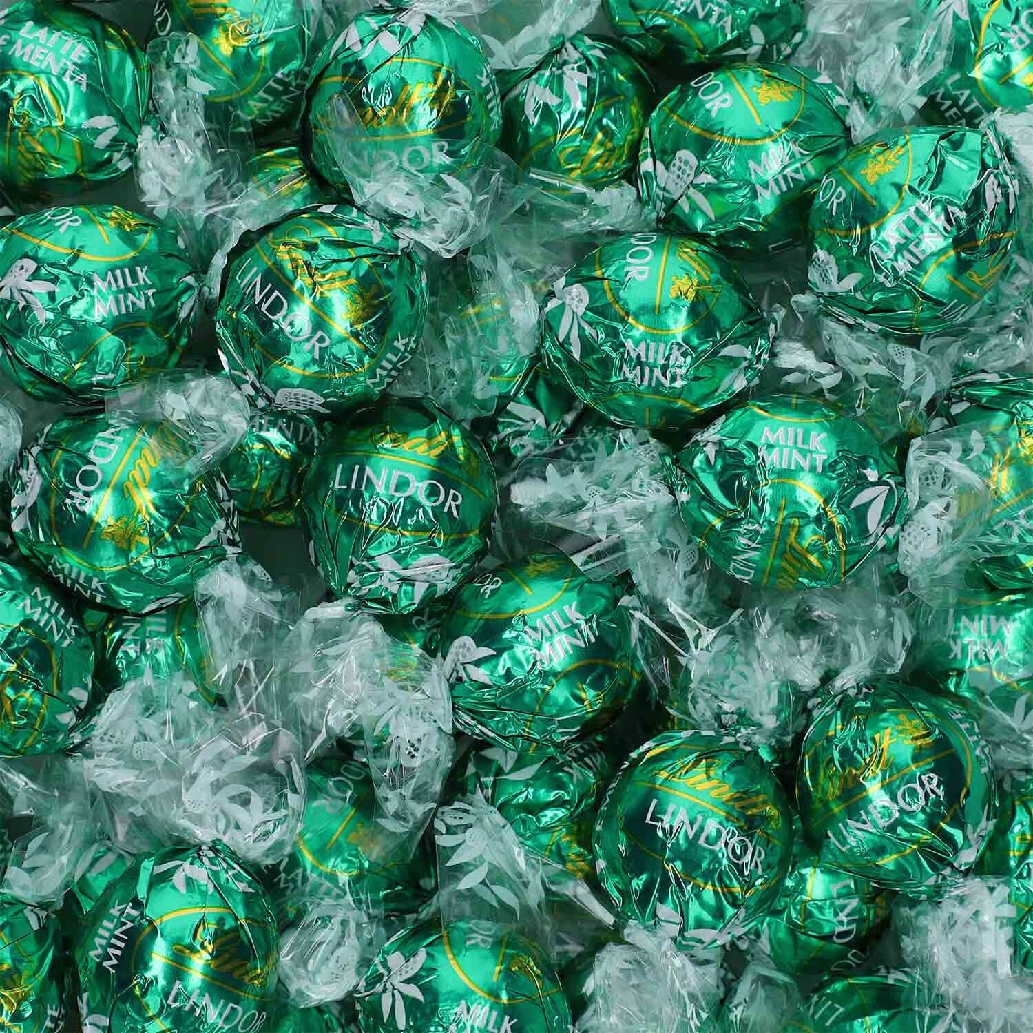 Kuličky z mléčné čokolády s mátou Lindt Lindor 3 kg