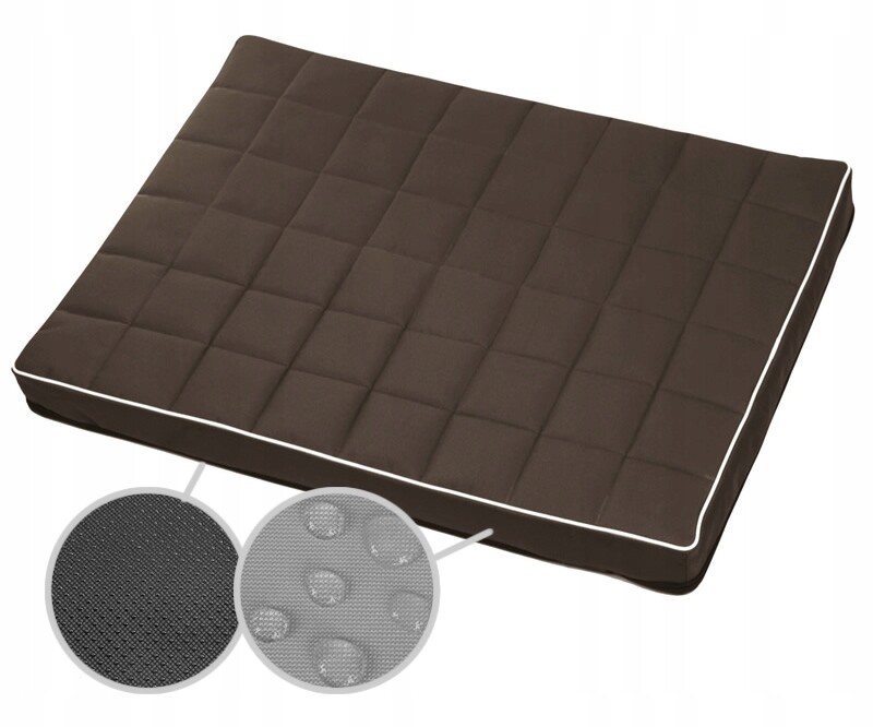 Pelíšek pro psy, pelíšek pro kočky matrace Pelíšek potah , hnědobílý, Premium