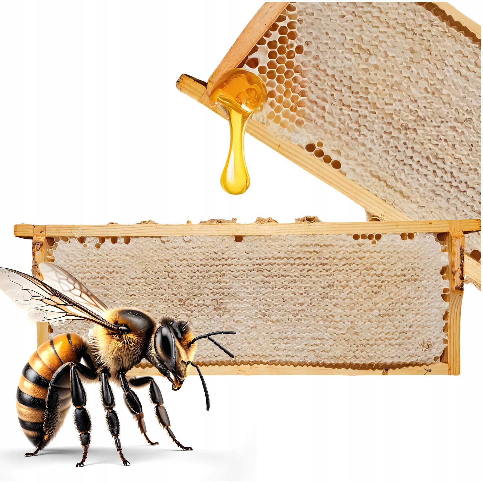 Med v náplastech ve velkých náplastech 100% přírodní z vlastní pasty 1,25 kg