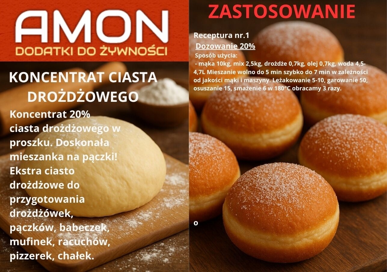 Kvasnicové Těsto Koncentrát kynutého těsta 25 kg