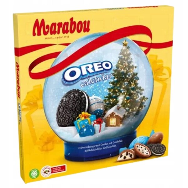 Adventní kalendář Marabou Oreo 275 g