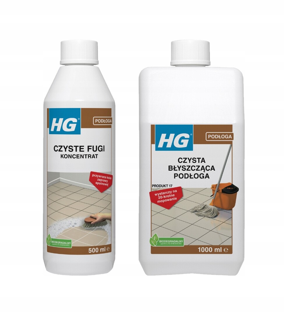 Hg profesionální sada na čištění kamenných dlaždic a čistých spár