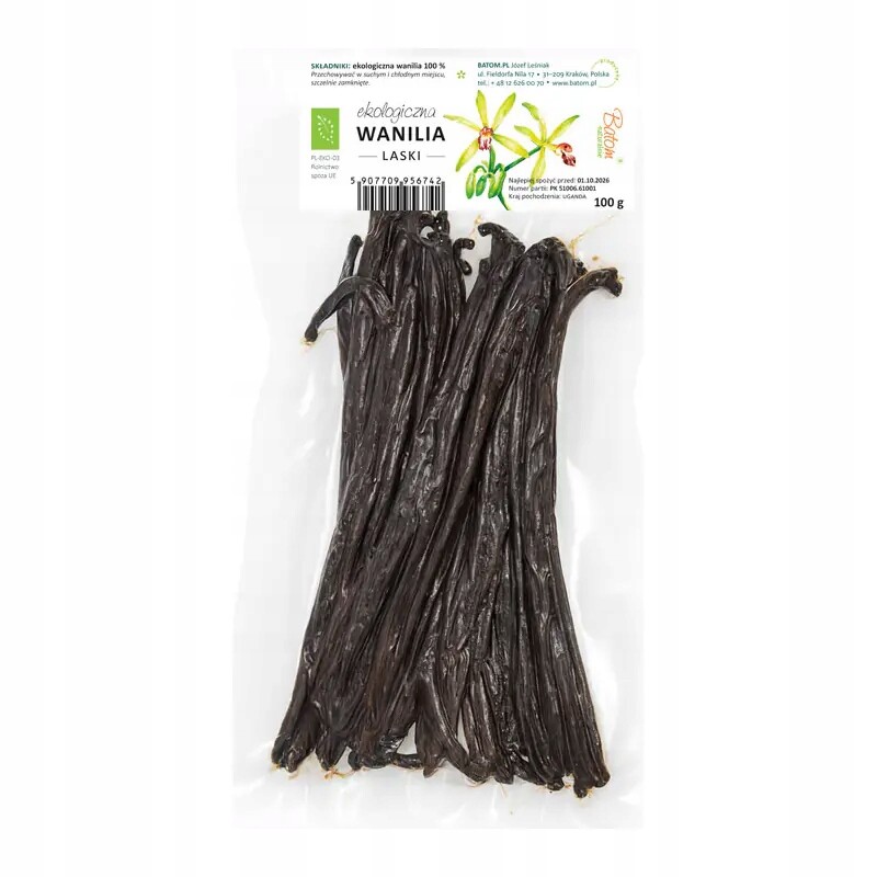 Vanilka tyčinky 100g Batom Bio