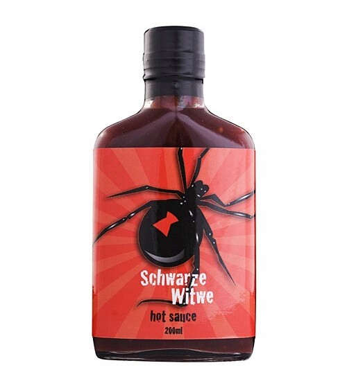Omáčka Černá vdova Schwarze Witwe 200 ml