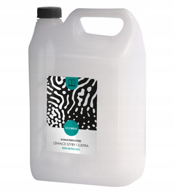 Lesklá skla a zrcadla – klarEKO *grapefruit, máta – doplňkový objem 5 l