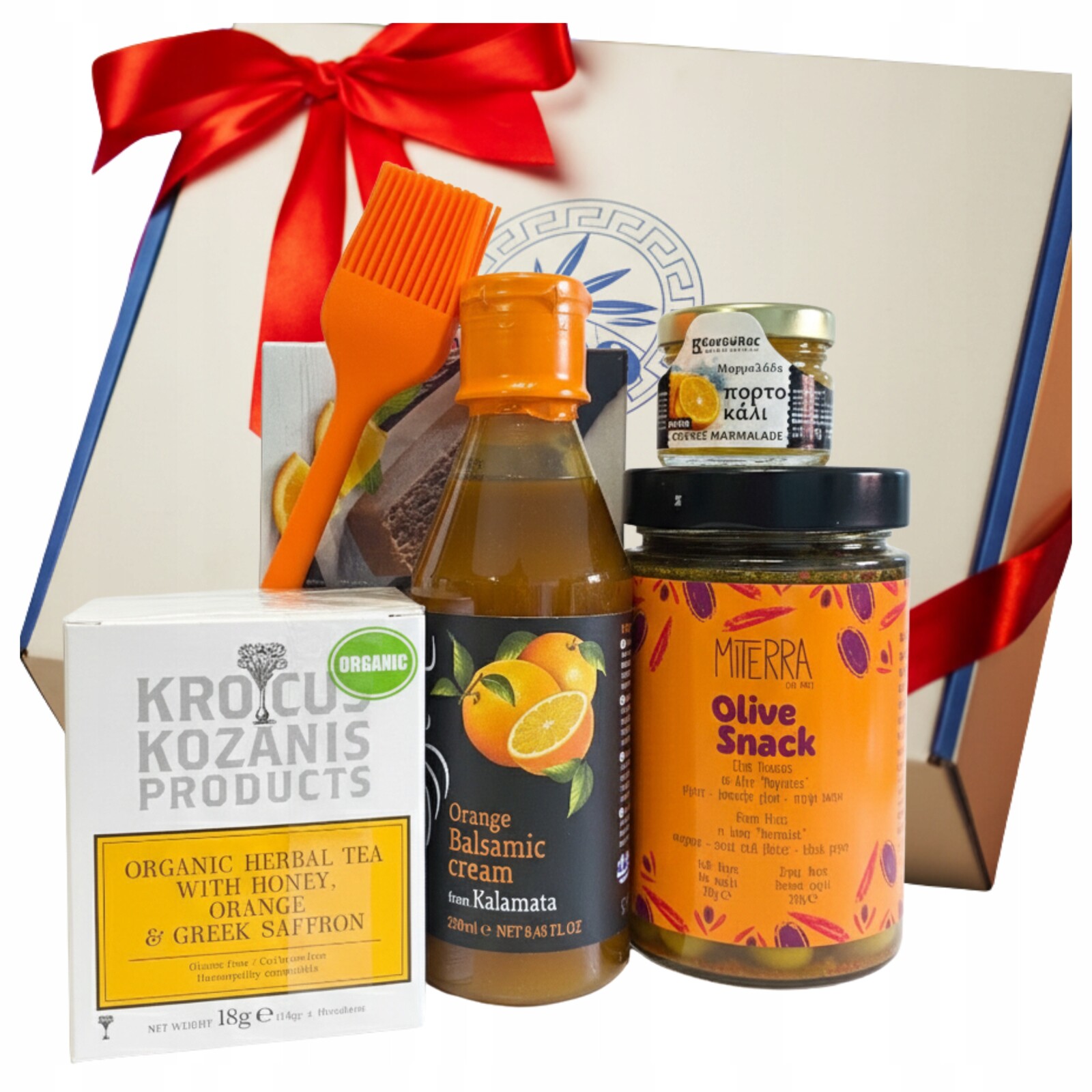 Dárek Dárková Sada Firemní Řecké Delikatesy Pomeranč