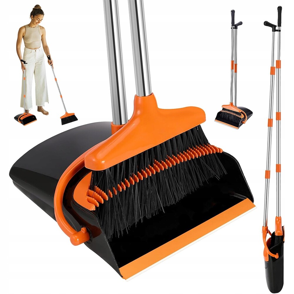 Metla Kartáč S Lopatkou Sada Na Úklid Zametání Smetáček Leniuch