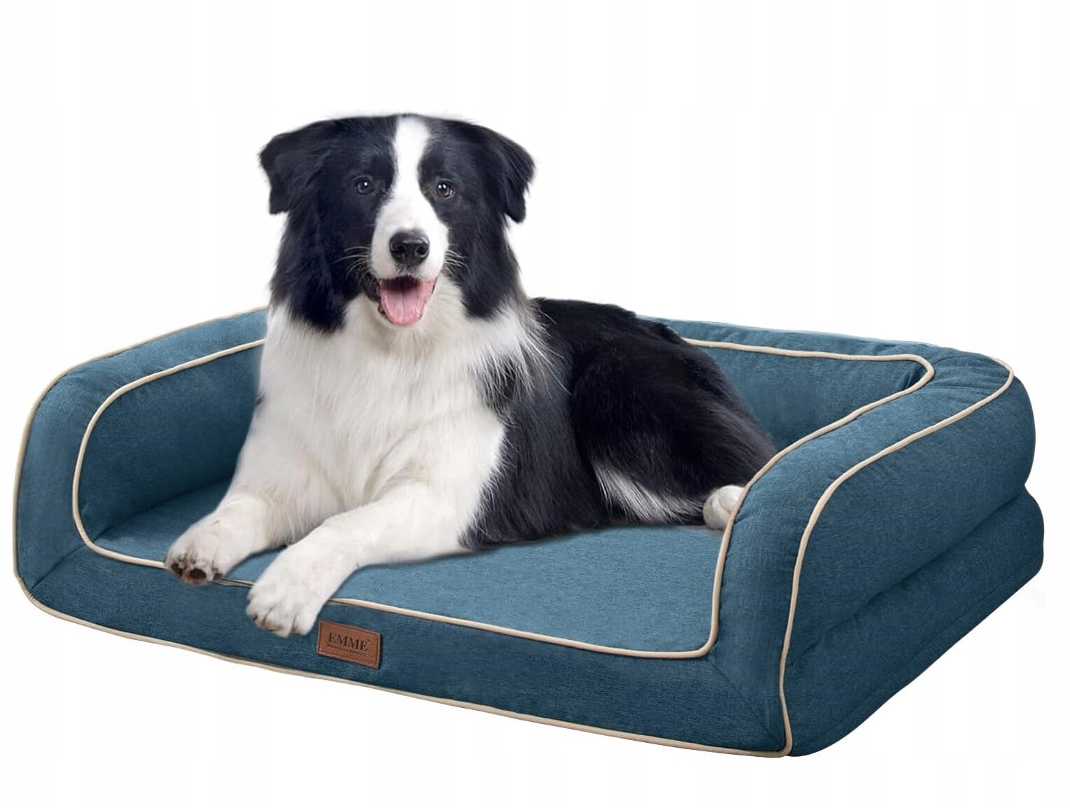 Ortopedický Pelíšek Pro Psy Modrý 91,5 x 71 CM