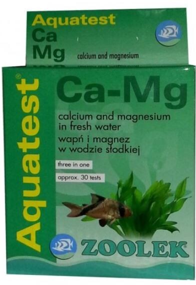 Test Vody Mořského Akvária Měření Obsahu Vápníku A Hořčíku Ca Mg