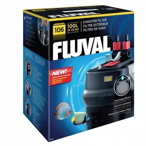 Fluval 106 vnější kelímkový filtr do 100 l
