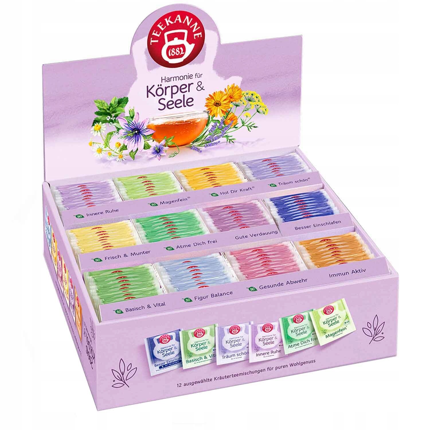 Sada čajů Teekanne Harmony, krabička