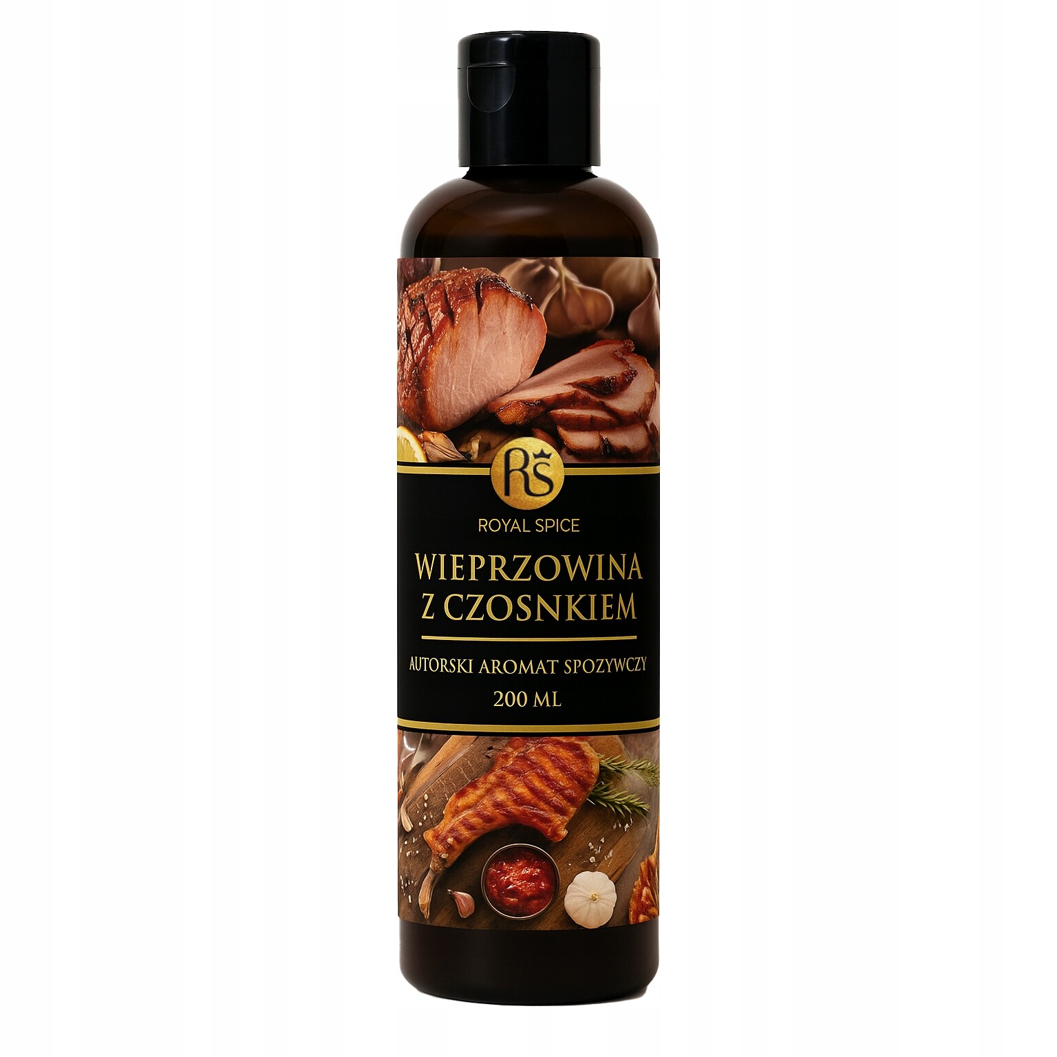 Autorské potravinářské aroma „Vepřové s česnekem“ 0,2 l