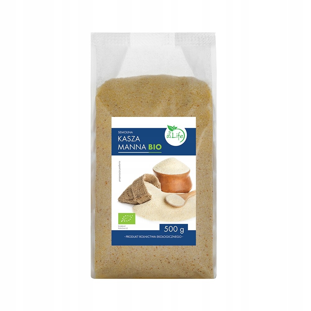 Bio krupice 500 g Sada: 8 ks