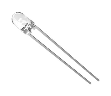 Dialight 521-9901-802F Led, 3Mm, White, Round, 3Cd, Th