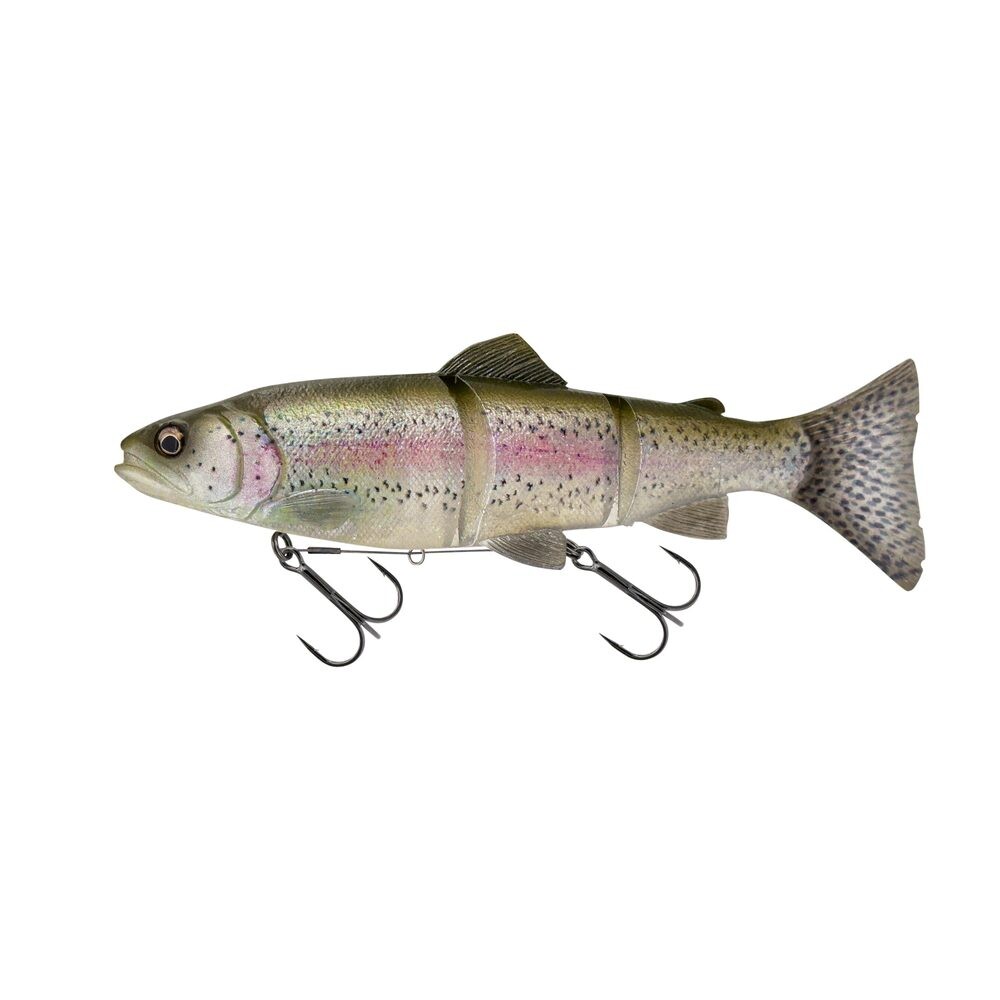 Savage Gear Gumová nástraha 3D Line Thru Trout Clear Rainbow Trout - 15cm  35g
