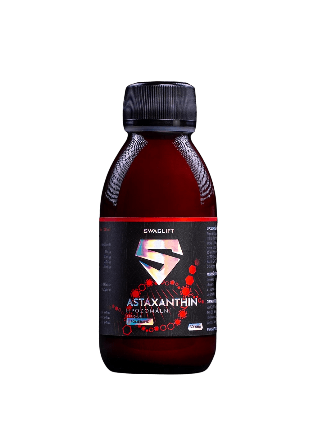 SWAGLIFT Lipozomální Astaxanthin 150 ml