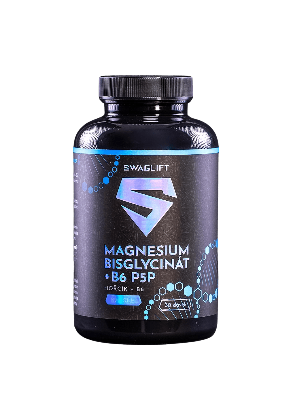 SWAGLIFT Magnesium bisglycinát + B6 P5P 180 kapslí