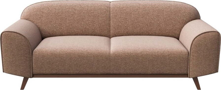 Růžová pohovka 193 cm Nesbo – MESONICA