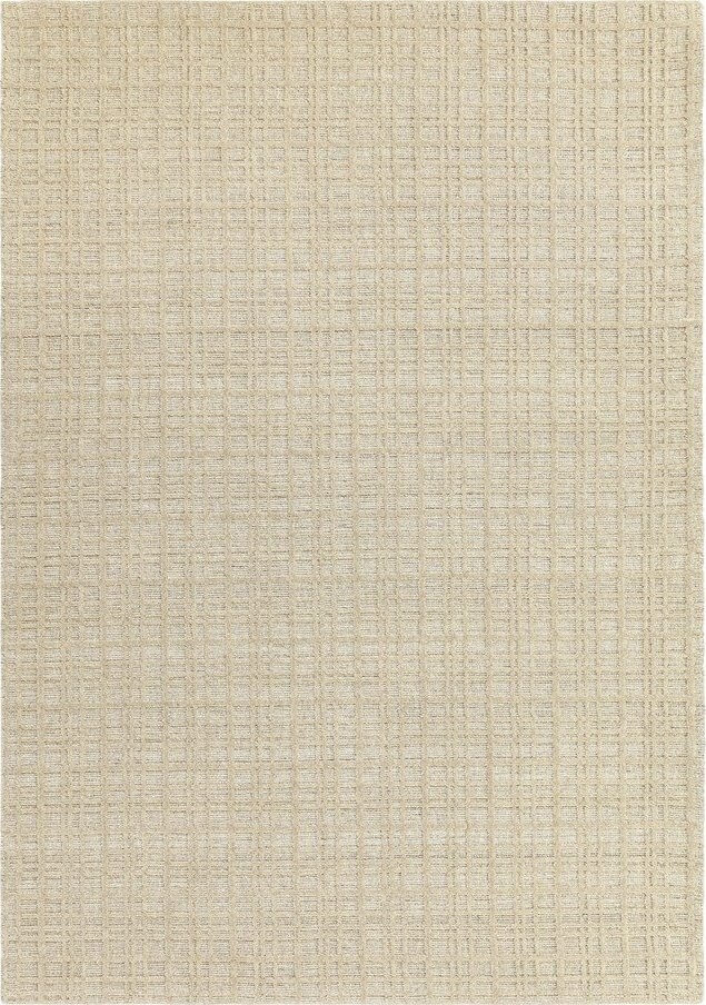 Krémový ručně tkaný koberec s příměsí vlny 200x290 cm Thatch Sand – Asiatic Carpets