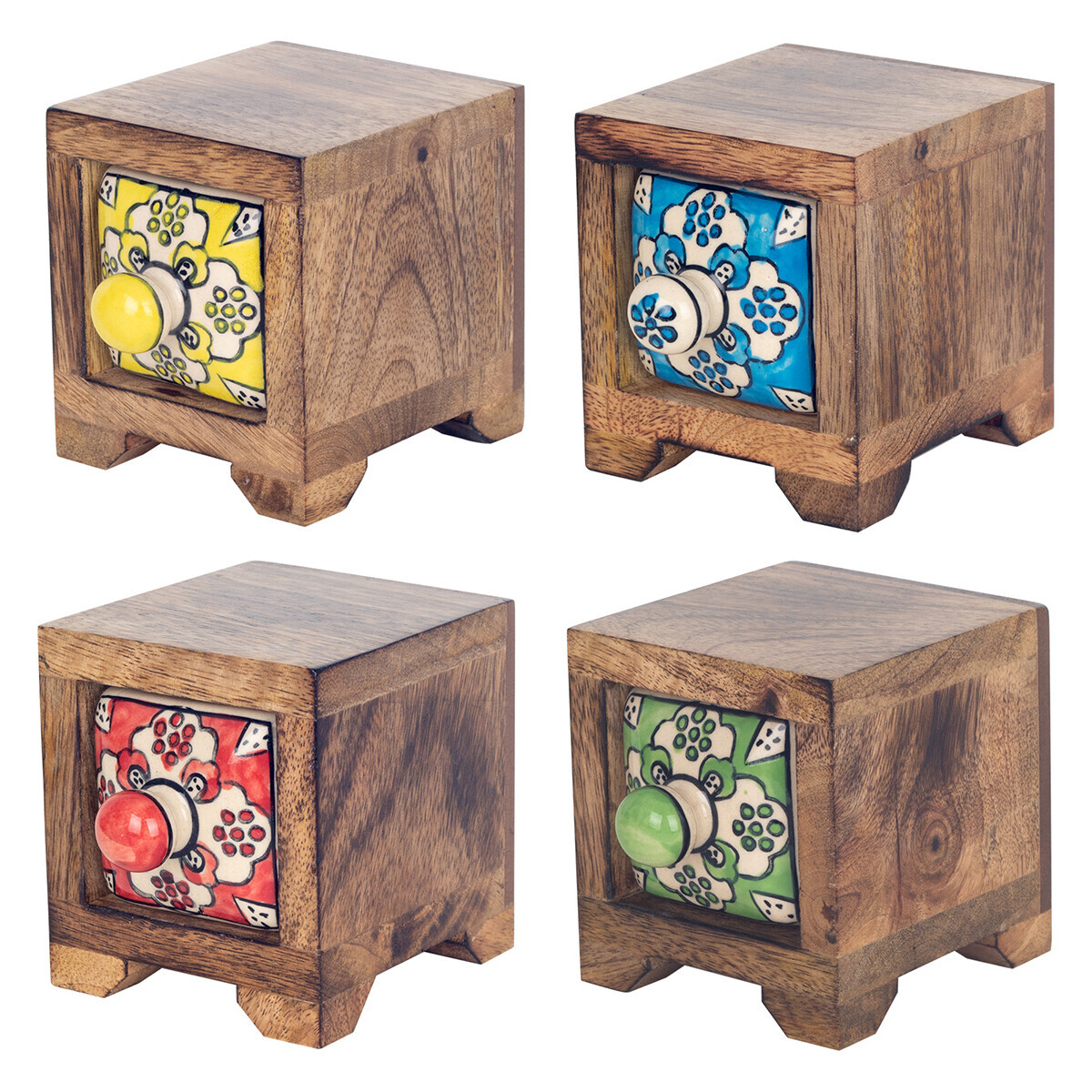 Signes Grimalt  Stojan Na Koření 1 Zásuvka 4U  Hnědá