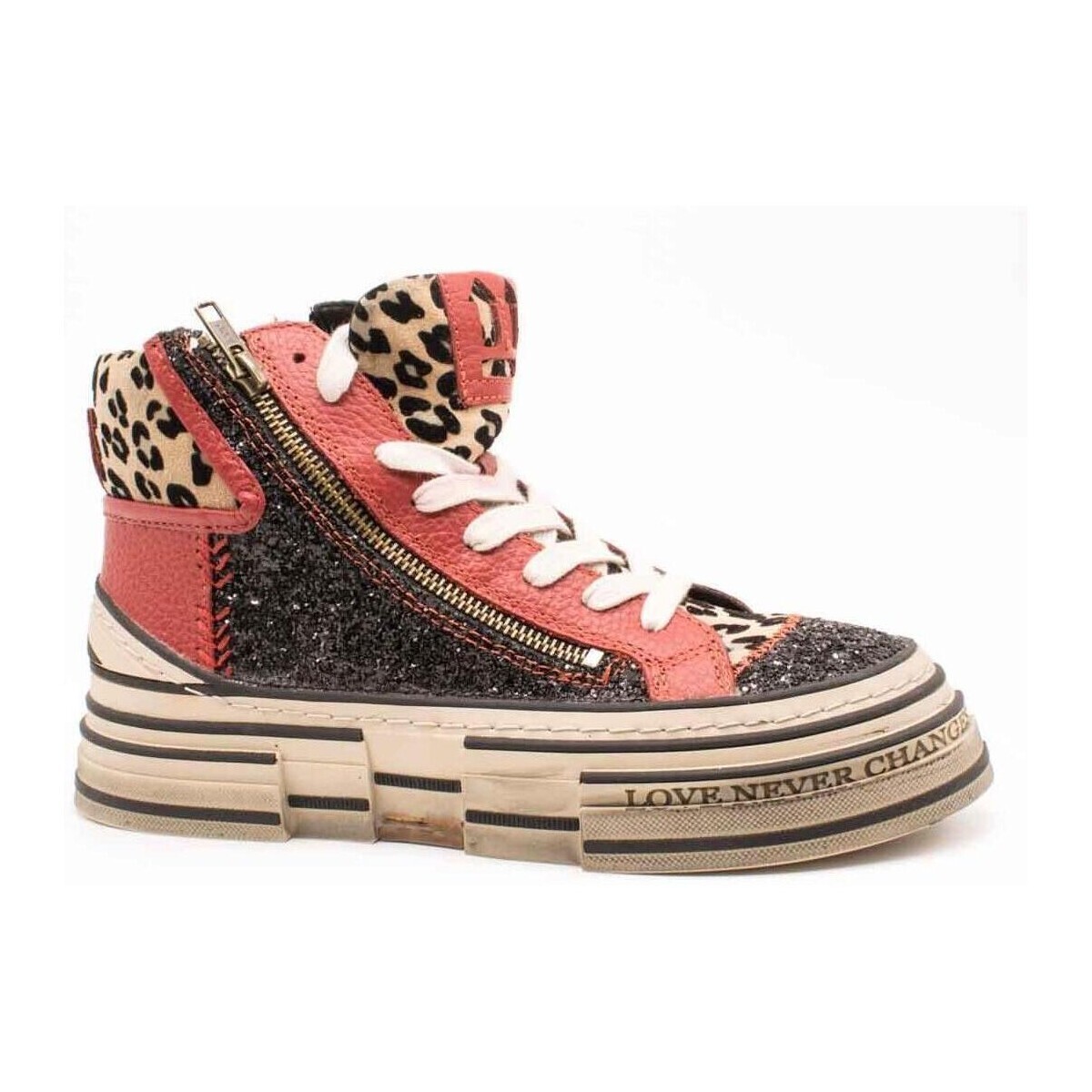 Rebecca White  XY58-3V5 Glitter  Červená