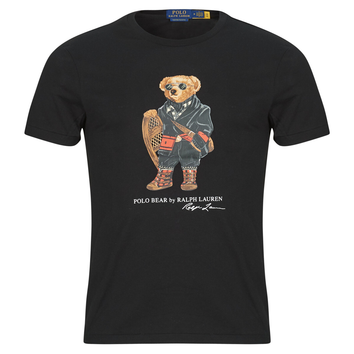 Polo Ralph Lauren  T-SHIRT AJUSTE EN COTON POLO BEAR  Černá